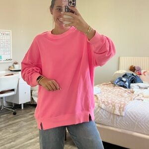 Pink Aerie Crewneck